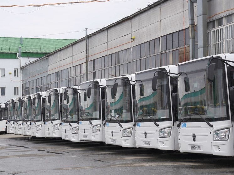 По улицам Сургута ездят 10 новых автобусов