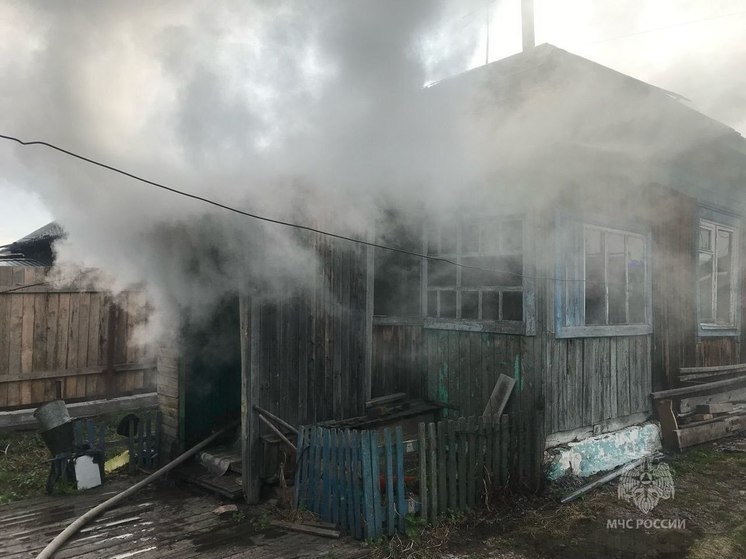 В Красноярском крае мужчина погиб в пожаре из-за сигареты