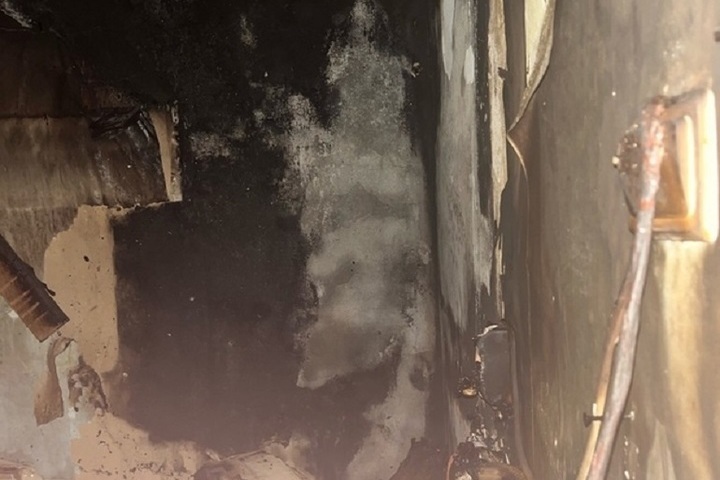 Житель горевшего общежития в Петрозаводске поделился подробностями пожара
