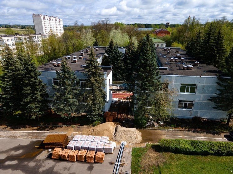 Капитальный ремонт детского сада в Серпухове продолжается