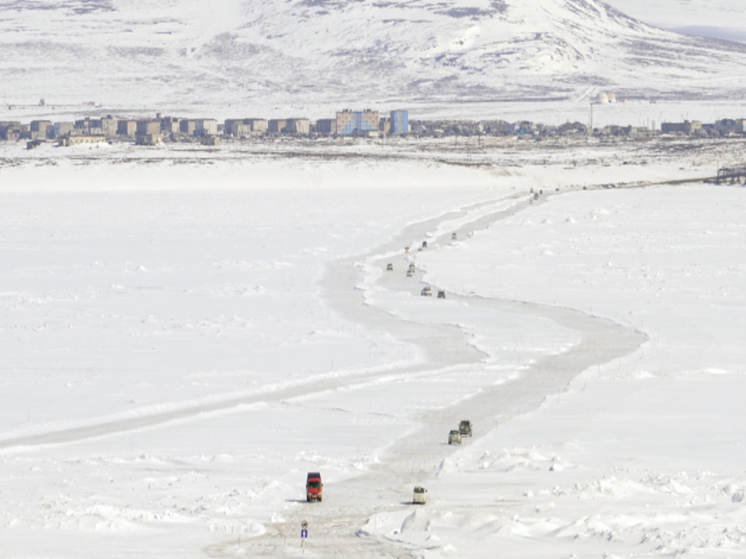 На переправе через Анадырский лиман вводят ограничения для транспорта