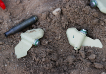 Найденный возле жилого дома в Москве опасный предмет оказался учебной миной «Лепесток»