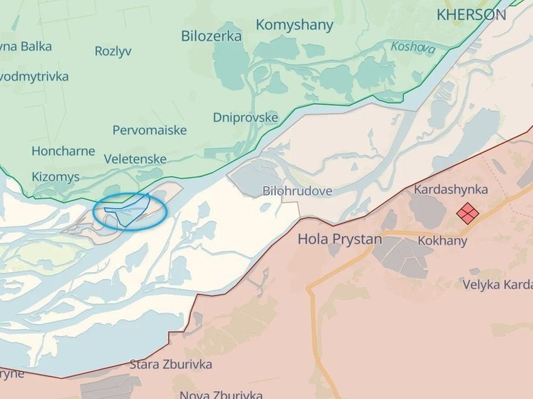 Морпехи уничтожили украинскую ДРГ на острове в дельте Днепра