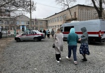 Службы экстренного реагирования оцепили здание школы №19 по улице Кайдаловская,15а из-за подозрительного чемоданчика в Чите