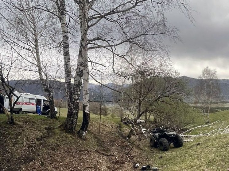 На Алтае перевернулся квадроцикл с туристами из Самарской области, пострадала вся семья