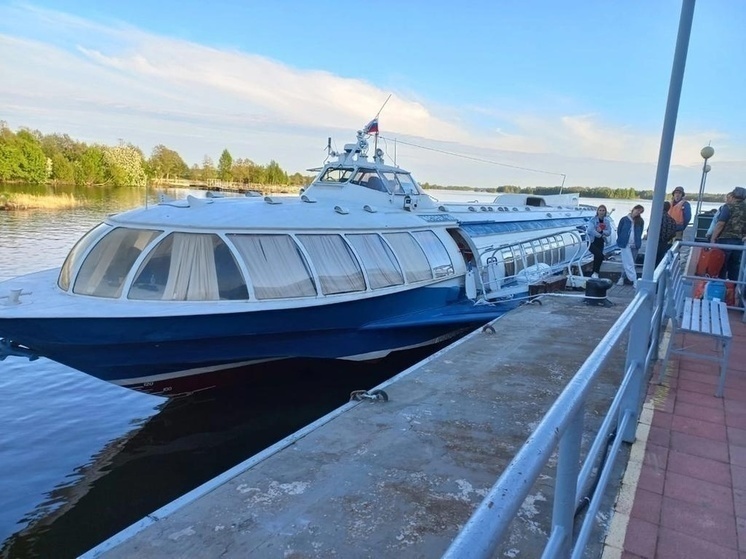 Стала известна дата запуска рейсов на Кижи по воде из Петрозаводска