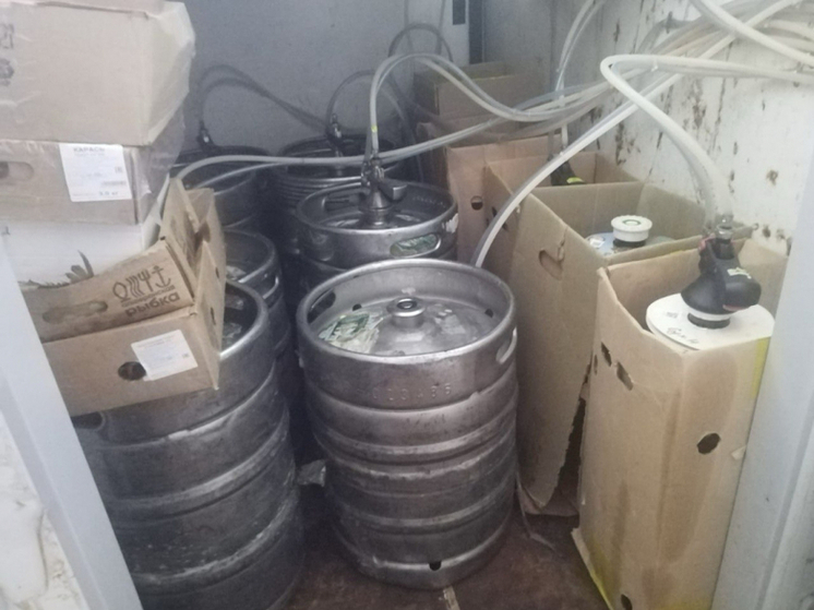 В одном из сочинских магазинов изъяли 210 литров пива