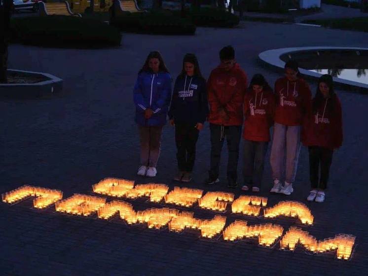 В Запорожской области зажгли свечи в память о жертвах «Одесской Хатыни»