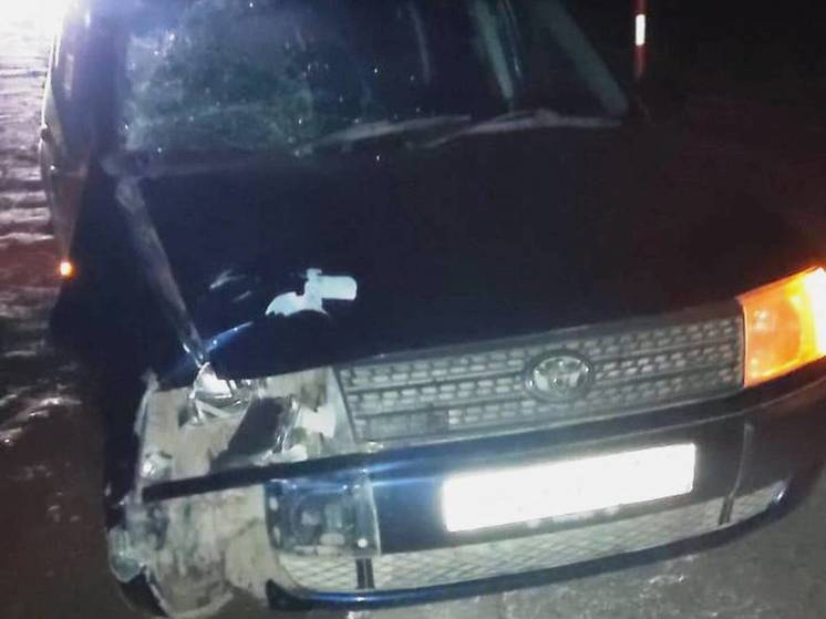 В Омске водитель Toyota насмерть сбил мужчину