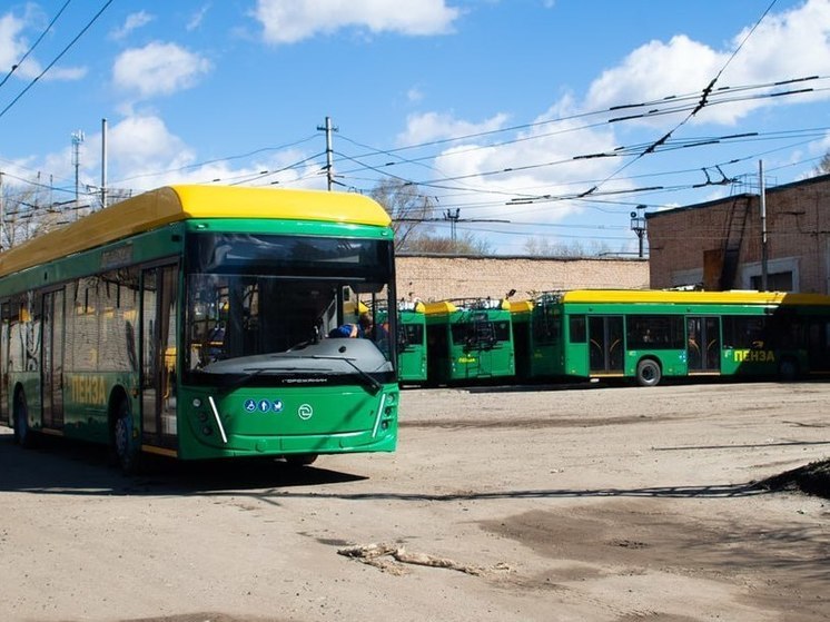 В Пензу приехало 90 новых троллейбусов