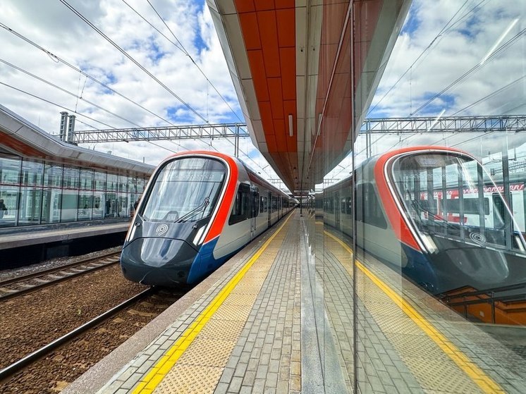 В Подмосковье новая «Иволга 4.0» вышла в рейс с пассажирами