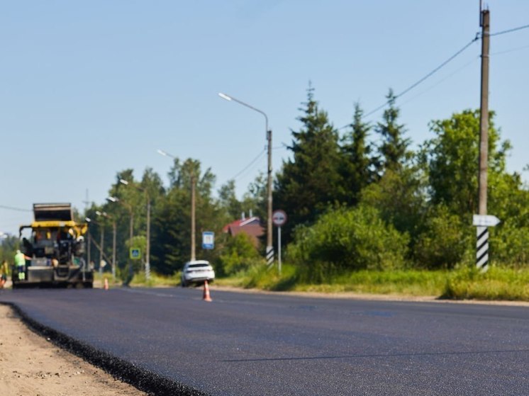 Дорожники обновят участок Староприозерского шоссе до конца лета
