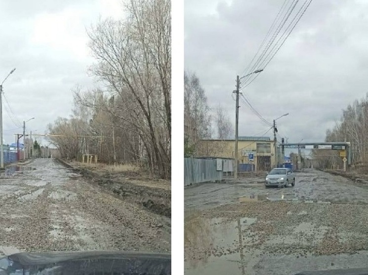 Власти Томска оперативно починили дорогу после сокращения маршрута автобуса №141