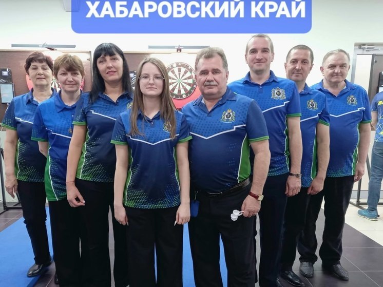 Хабаровские дартсмены завоевали медали чемпионата России
