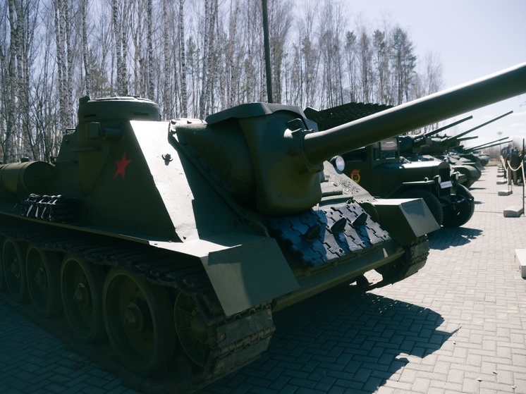 Выставка под открытым небом "Оружие Победы" будет работать в Томске до 11 мая