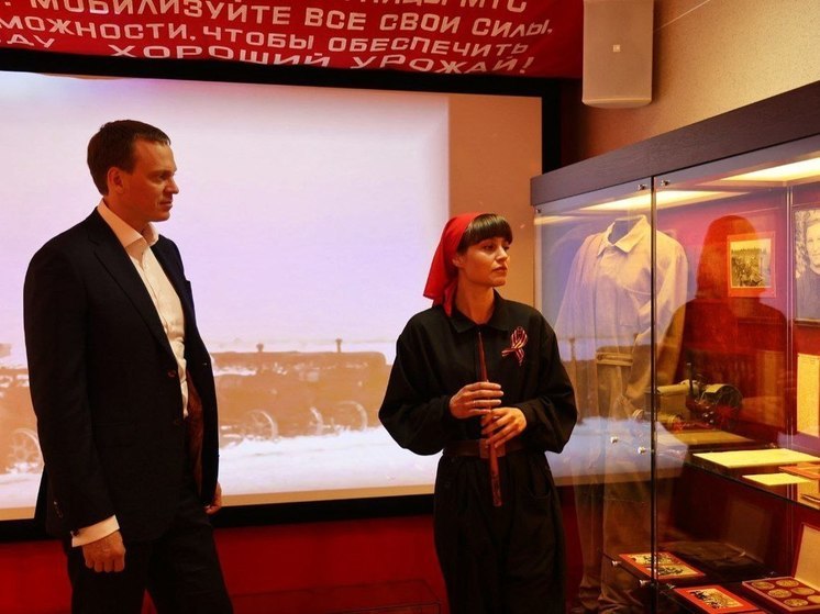 Павел Малков посетил музей Дарьи Гармаш