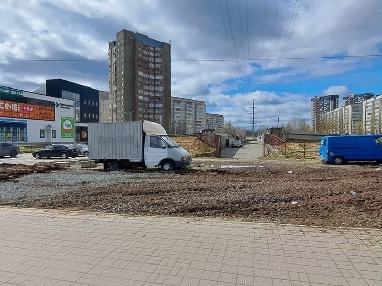 Власти Петрозаводска отдали под торговлю зону, которую ранее озеленяли