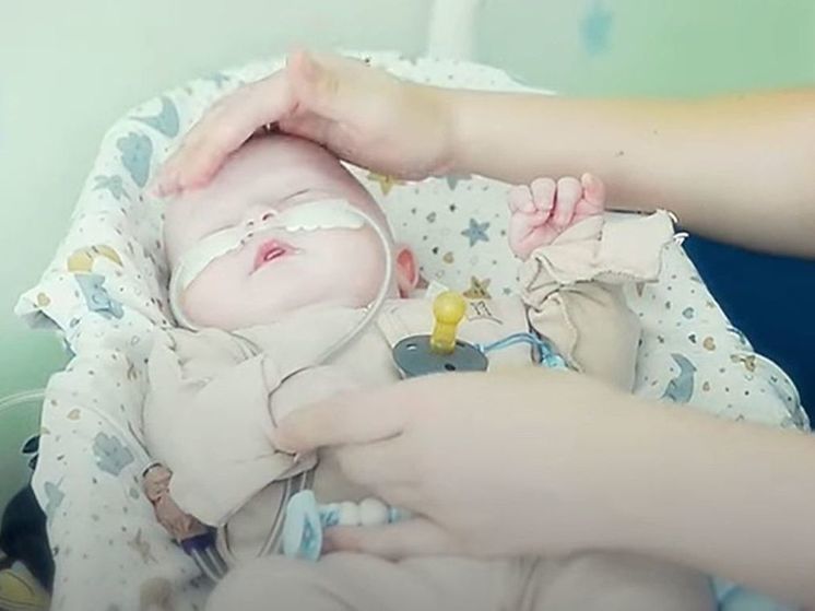 3-месячному ребёнку из Рязани с короткой кишкой нужно 1,7 млн на питание и лекарства