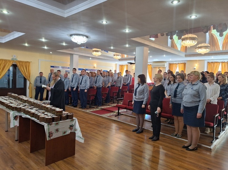 В региональном УФСИН состоялось предпасхальное богослужение