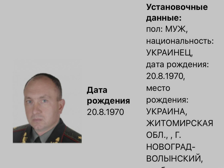 МВД объявило в розыск командующего сухопутными войсками ВСУ Александра Павлюка