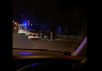 В Чите в ночь на 5 мая в районе перекрестка улиц Бабушкина и Николая Островского произошло ДТП
