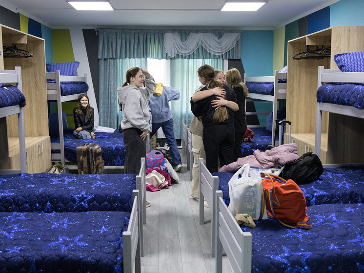 В Туле встретили 50 школьников из приграничных районов Курской области