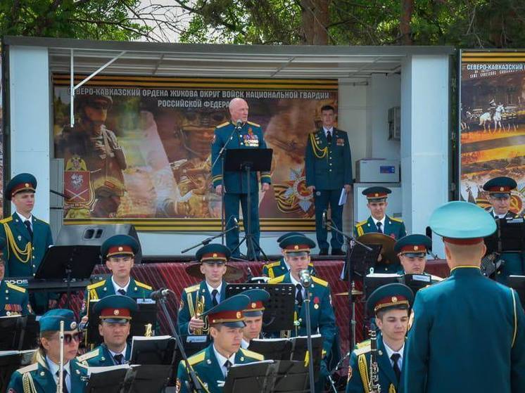 Росгвардия провела патриотическую  акцию «Вахта Памяти» в столице СКФО
