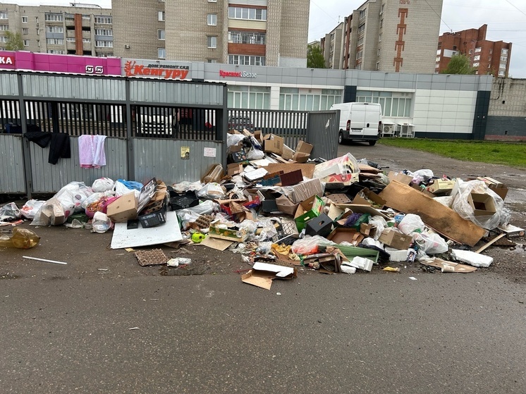В Ярославле забастовали мусорщики