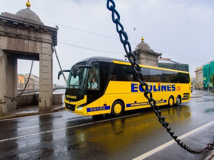 Автобусы из Петербурга в Таллин с 15 мая будут ездить через Псков