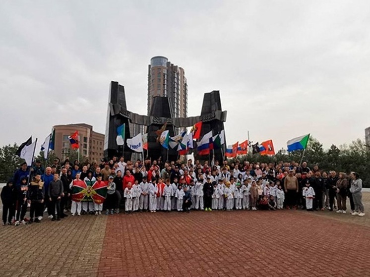 В Хабаровске прошел забег, посвященный 79-й годовщине Победы в ВОВ