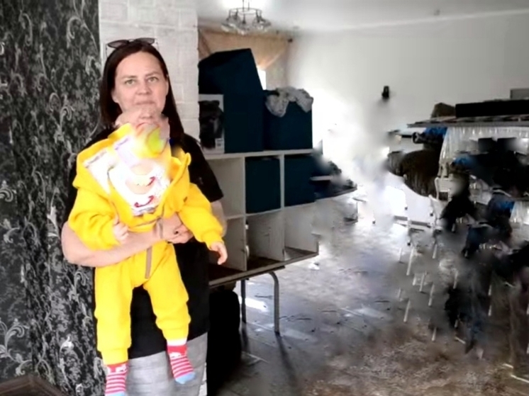 В Оренбурге семья, в которой восемь детей, осталась на улице