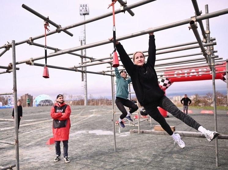 На Сахалине впервые прошел чемпионат по гонкам с препятствиями