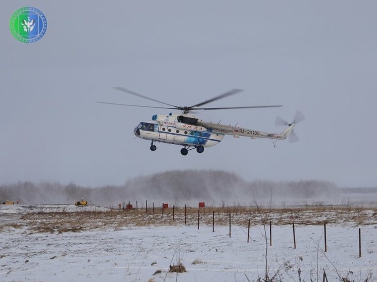 Дополнительный вертолетный рейс свяжет Салехард и Мужи в период распутицы