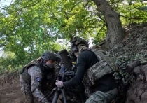 Артиллеристы «Южной» группировки точным ударом минометного расчета уничтожили опорный пункт подразделений противника на Донецком направлении