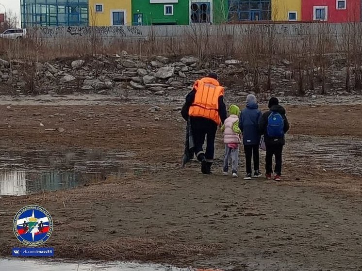 В мае 2024 года в реке Обь в Новосибирске заметили купающихся школьников