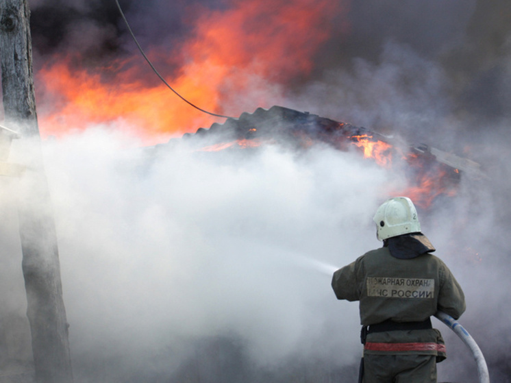 В Ростове-на-Дону при пожаре пострадал 60-летний мужчина