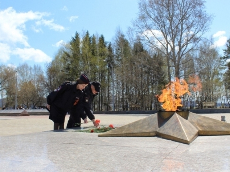 В Хабаровском крае транспортная полиция присоединилась к мероприятиям, посвященным Дню Победы