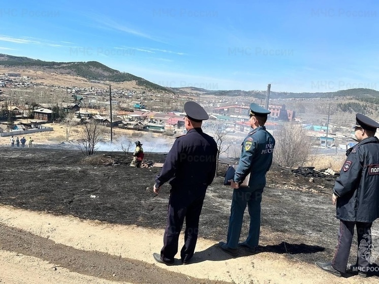 Первоклассник устроил пожар в городе Забайкальского края