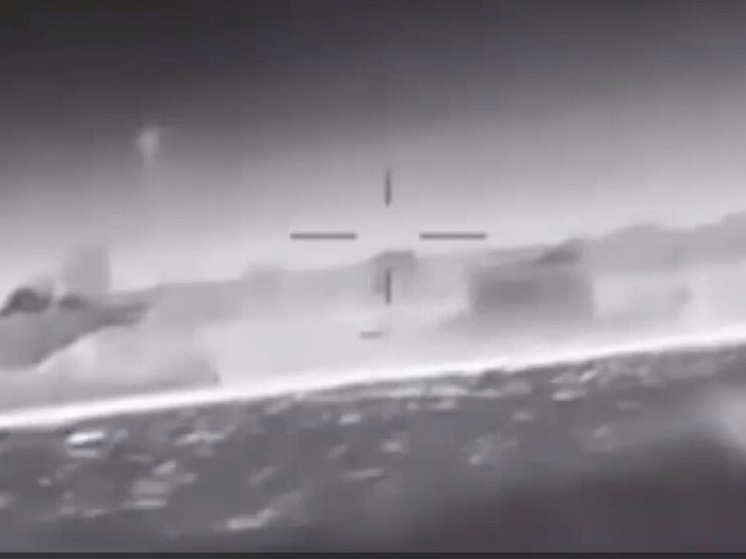 ГУР Украины опубликовало видео атаки беспилотниками кораблей ЧМФ России