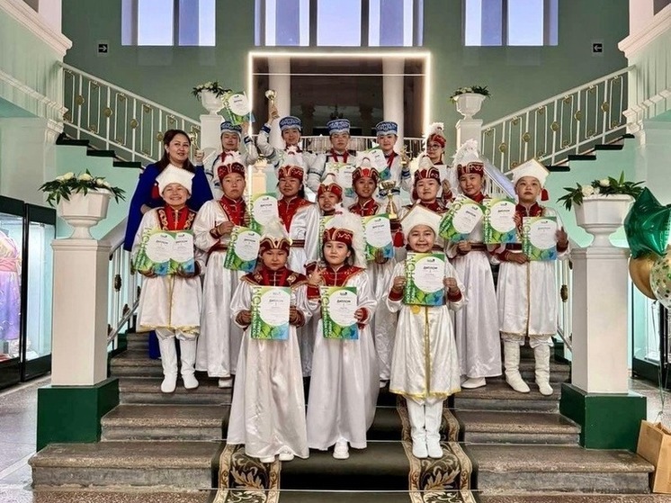 Детский ансамбль из Калмыкии отлично выступил на международном фестивале-конкурсе