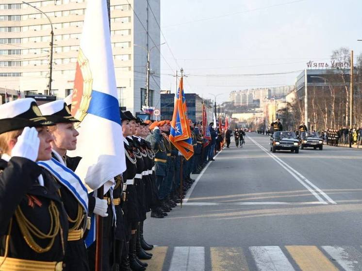 В Мурманске состоялась генеральная репетиция парада Победы