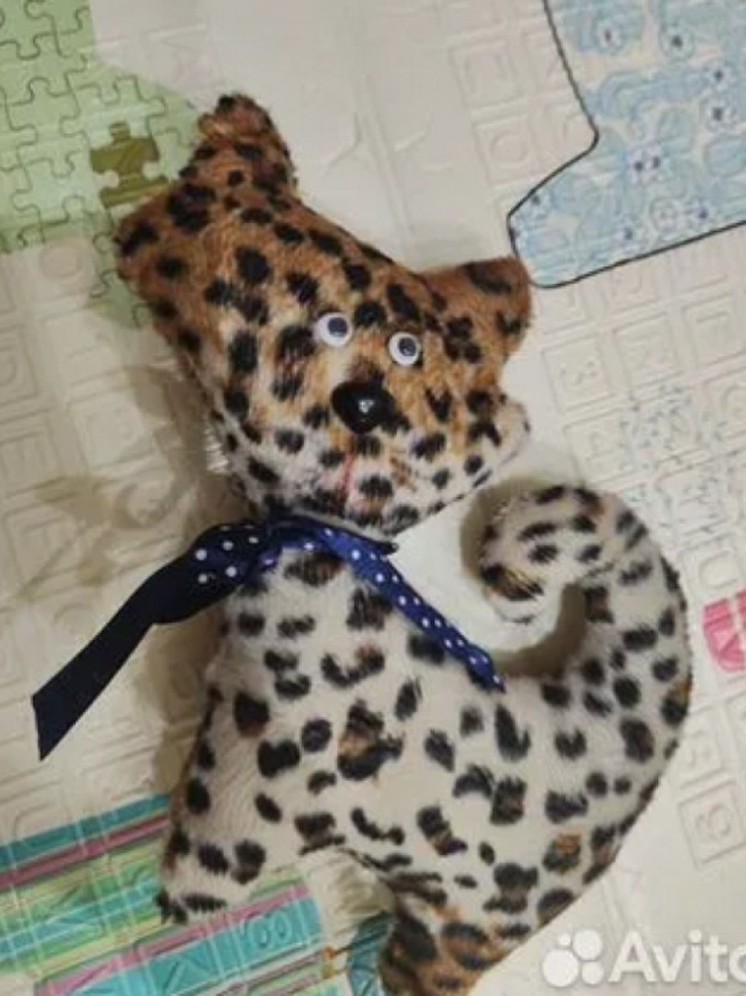 Игрушечного леопарда продают в Новосибирске за 3 млн рублей