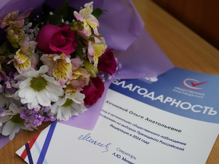  Сахалинские наблюдатели получили благодарности от Общественной палаты РФ
