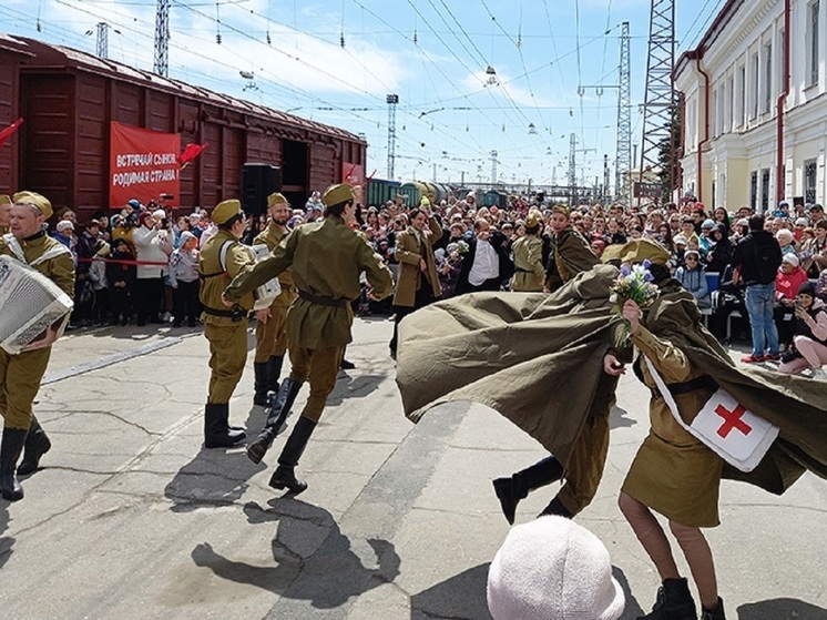 8 мая «Поезд Победы» прибудет в Курган