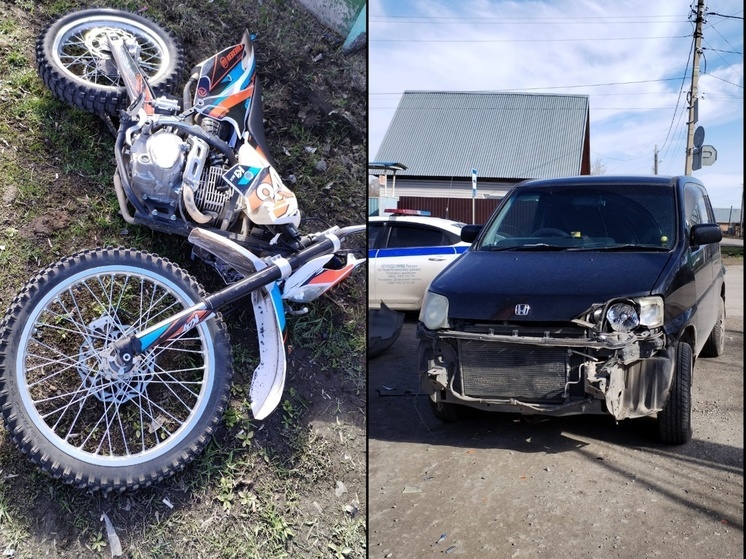 На дороге под Новосибирском погиб молодой водитель мотоцикла