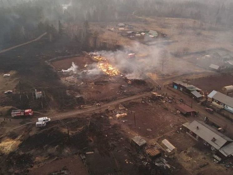 На пожарах в Братском районе погибло два человека, сгорело почти 200 домов