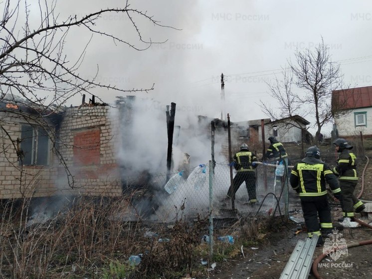 В Орле на территории садоводческого товарищества произошёл пожар