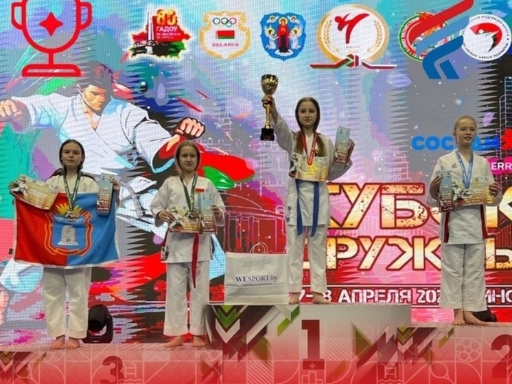 Тамбовчанка стала призером международных соревнований по карате WKF «Кубок Дружбы»