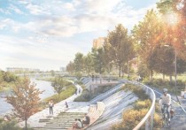 На набережной реки Читы в рамках масштабной реконструкции по мастер-плану появится 16,6 км велодорожек