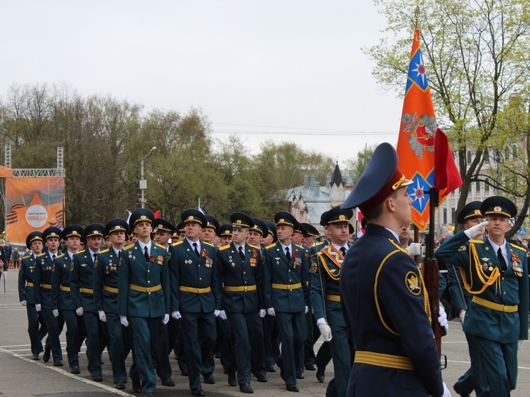 Парад Победы в Вологде горожане смогут увидеть в прямом эфире